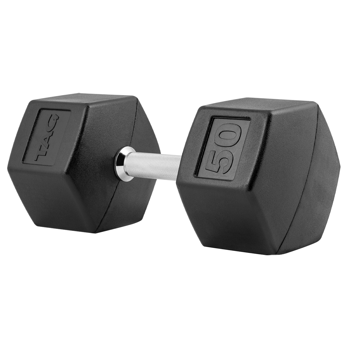 HEX Rubber Dumbbell