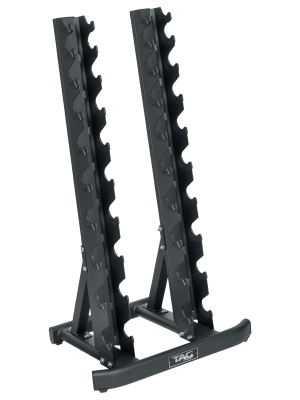 HEX Vertical Dumbbell Rack (Holds 10 Pairs)